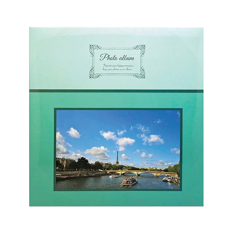 NCL Self-Adhesive L-size "Scenery" Photo Album / Photo Book (25 Sheets)