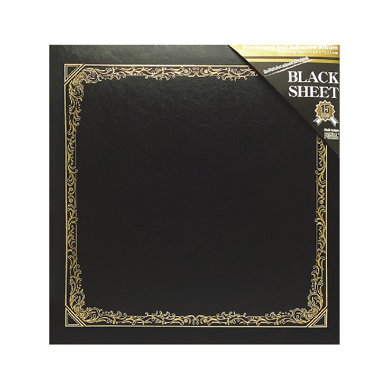 NCL Self-Adhesive L-size (15 Black Sheets) Photo Album / Photo Book ( Victorian )