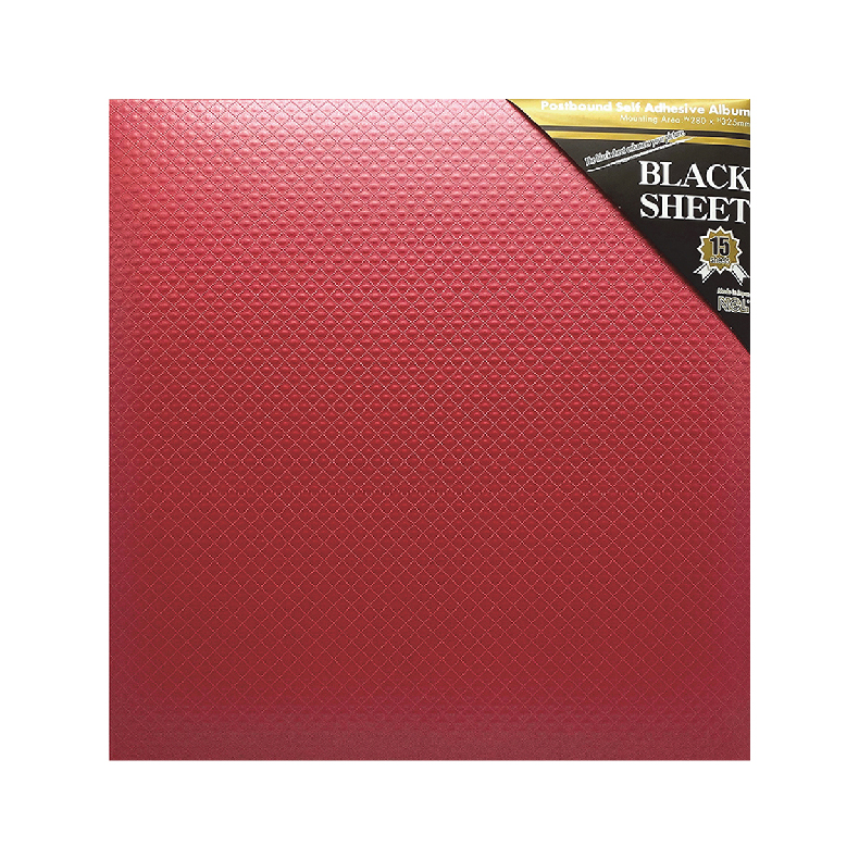 NCL Self-Adhesive L-size (15 Black Sheets) Photo Album / Photo Book ( Quilt )