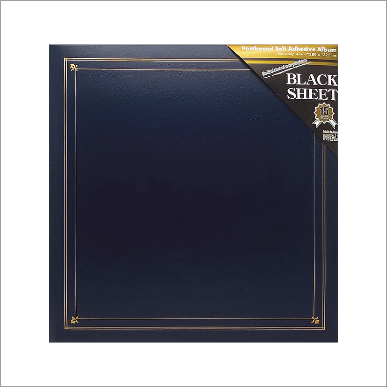 NCL Self-Adhesive L-size (15 Black Sheets) Photo Album / Photo Book ( Classic )