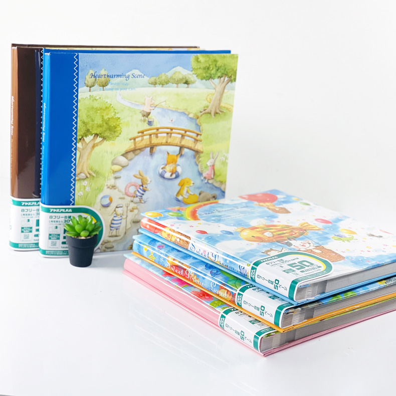 NCL Self-Adhesive L-size "Animal Story" Photo Album / Photo Book ( 25 Sheets )