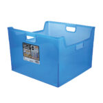 NCL Capaty Clear-Coloured Transparent File Box