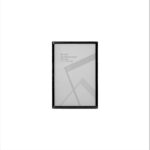 Centre Minimalist Black Rim Photo Frame Picture Frame 4R