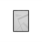 Centre Minimalist Black Rim Photo Frame Picture Frame 5R