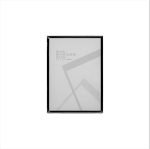 Centre Minimalist Black Rim Photo Frame Picture Frame 5R