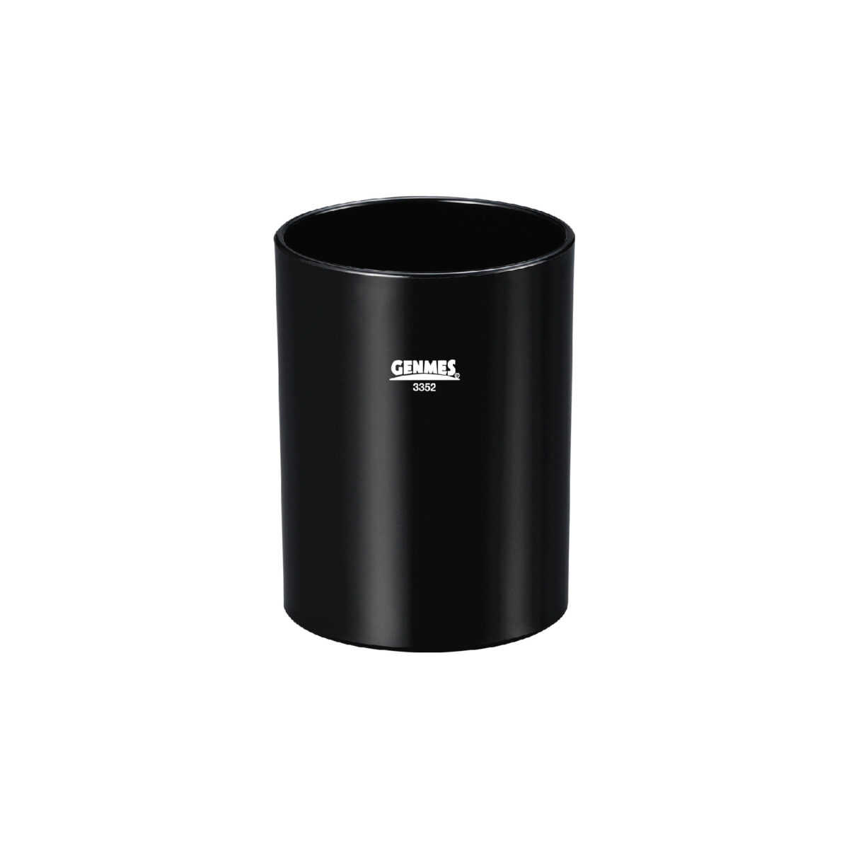 Genmes Pen Holder Round Black