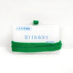 ID holder With Lanyard Green