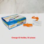 Orange ID Holder with Lanyard 50 pieces