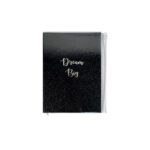 Glitter Cover Notebook A6 Black