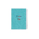 Glitter Cover Notebook A6 Turquoise