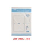 Centre Super Label Labe Sheets