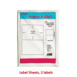 Centre Super Label Labe Sheets