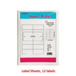 Centre Super Label Labe Sheets