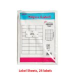 Centre Super Label Labe Sheets