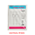 Centre Super Label Labe Sheets