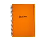 Palette A5 Coloured Paper Spiral Notebook Orange